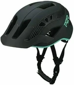 P2R Zenero Charcoal/Turquoise S/M Casque de vélo