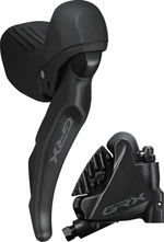 Shimano GRX Dual Control Hydraulic Disc Brake Lever Set STRX610L/BRRX820F Right 12 Manetka