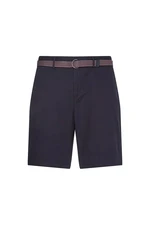 Tommy Hilfiger Krátke nohavice - HARLEM SHORT L.TWILL BELT modré