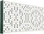 Mega Acoustic FiberPRO120 Binary Bean White/Green Panel de madera absorbente