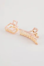 DEFACTO 2-Piece Pink Latch Buckle