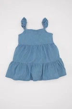 DEFACTO Baby Girl Strappy Jean Dress