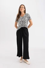 DEFACTO Culotte Wide Leg Wrap Capri