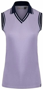 Kjus Womens Bailey V Neck Wisteria 36 Polo košeľa