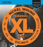 D'Addario EXL160-5 Struny do gitary basowej 5-strunowej