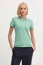 Bavlněné polo tričko Polo Ralph Lauren zelená barva, 211939271