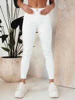 ALGATE women's denim trousers white Dstreet