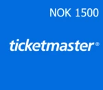 Ticketmaster 1500 NOK Gift Card NO