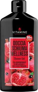 VITAMINE Wellness Sprchový gél granátové jablko a čierne ríbezle 400 ml