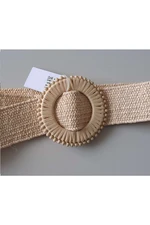 Women's belt MOODO - light beige