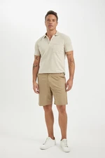 DEFACTO Regular Fit Gabardine Bermuda Shorts