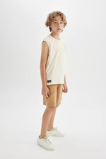 DEFACTO Boy's Cargo Pocket Shorts