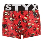 Dětské boxerky Styx art sportovní guma zombie