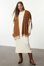 Trendyol Ecru Maxi Knitwear Basic Scarf Dress