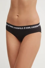 Kalhotky Karl Lagerfeld 3-pack černá barva, 246W2112