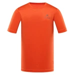 Men's quick-drying T-shirt ALPINE PRO BASIK spicy orange