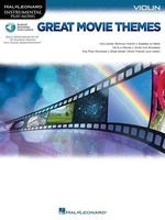 Hal Leonard Great Movie Themes: Instrumental P-A Violin Violin Noty