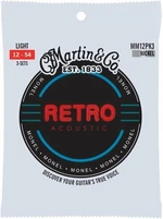 Martin Retro Light 3-Pack Akusztikus gitárhúrok