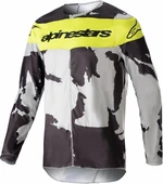 Alpinestars Racer Tactical Jersey Gray/Camo/Yellow Fluorescent L Maglia motocross