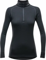 Devold Duo Active Merino 210 Zip Neck Woman Black L Bielizna termiczna