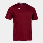 Men's/Boys' T-Shirt Joma T-Shirt Combi S/S Burgundy