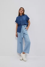 WOMEN'S TROUSERS L-SP-4006 BLUE