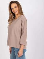 Blouse-RV-BZ-7558.30-dark beige