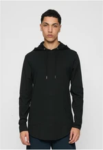 Hooded jersey black