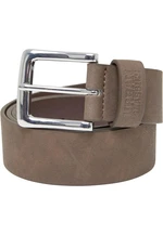 Suede Leather Imitation Belt brown