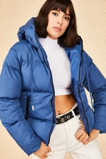 Bianco Lucci Women's Hooded Puffer Coat