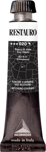 Maimeri Varnish Restauro Vopsea de restaurare Zinc White 020 20 ml 1 buc