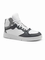 Ombre Insulated men's sneaker shoes with high upper - gray