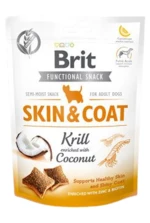 BRIT Dog Functional Snack Skin and Coat Krill 150 g