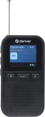 Denver DAH-126 Black Radio retro