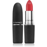 MAC Cosmetics Powder Kiss Lipstick matná rtěnka odstín Mandarin O 3 g