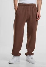 Men's basic sweatpants Fluffy brown