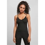 Women's lace top 90s black