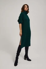 Turtleneck sweater dress