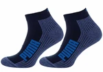 Puma Unisex's 2Pack Socks 90795003 Navy Blue/Blue