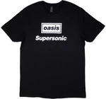 Oasis Camiseta de manga corta Supersonic Title Unisex Black M