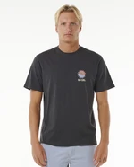 Tričko Rip Curl SWC BREAKER TEE Washed Black