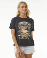 Tričko Rip Curl SEA SHELLS RELAXED TEE Washed Black