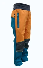 Softshell trousers - kerosene-orange