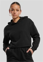 Women's Oversized Hoodie Light Terry - Black