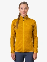 Yellow women's zip-up sweatshirt Hannah Dagnys