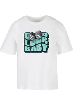 Women's T-shirt Good Luck Baby white