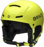 Briko Mammoth Shiny Pear Green/White S Casque de ski