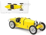 1925 Bugatti T35 Yellow 1/12 Diecast Model Car by Norev