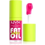 NYX Professional Makeup Fat Oil Lip Drip olej na rty odstín 03 Supermodel 4,8 ml