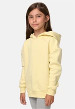 Girls' sweatshirt soft yellow